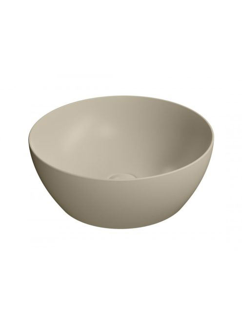 Sapho Gsi Pura pultra helyezhető kerámia mosdó 42x16 cm, mat