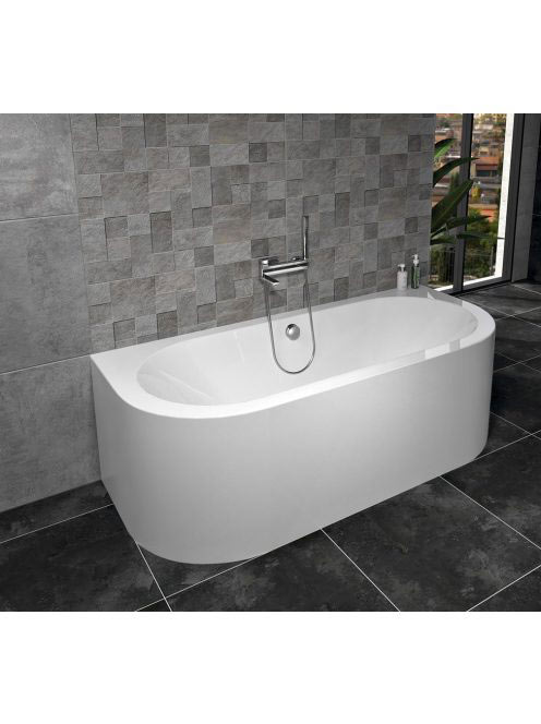 Polysan Viva D Monolith akril kád 170x75 cm, fehér 89119M -