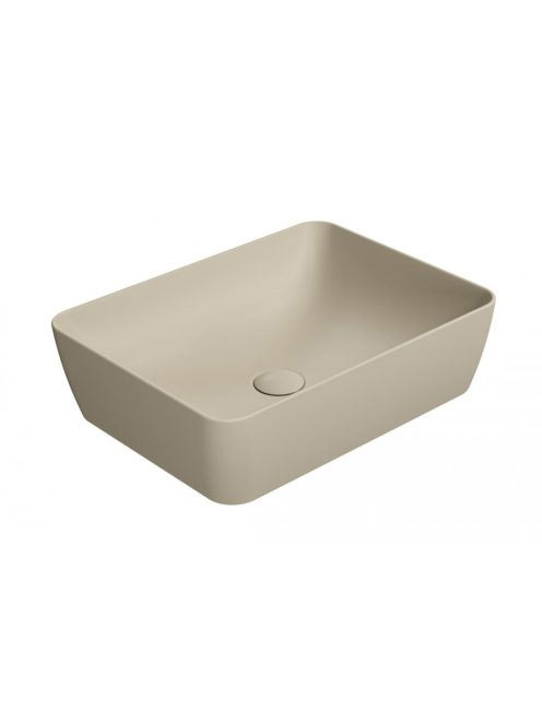 Sapho Gsi Sand pultra helyezhető kerámia mosdó 50x38 cm, mat