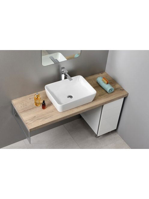 Sapho Gsi Sand pultra helyezhető kerámia mosdó 50x38 cm, Ext