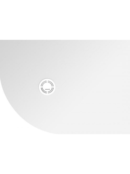 Polysan Flexia jobbos öntött márvány zuhanytálca 110x80 cm,