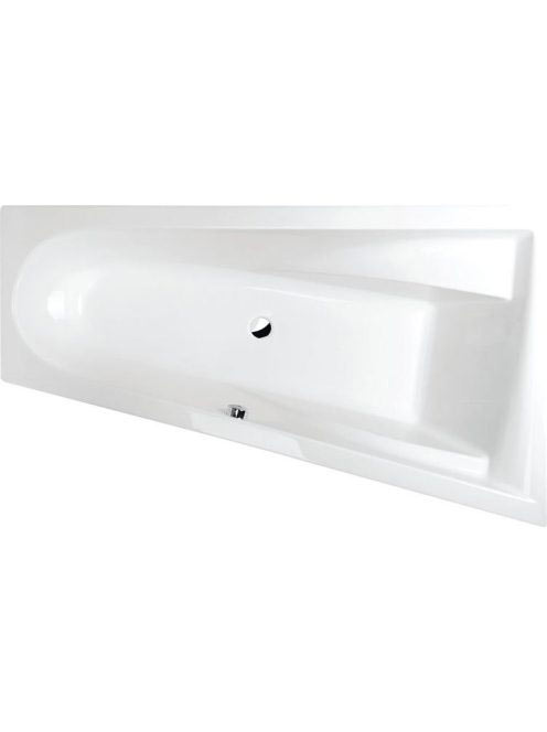 Polysan Chiquita aszimmetrikus akril kád 170x100 cm, jobbos