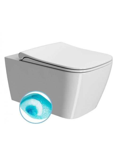 Sapho GSI Nubes Fali kerámia WC csésze 55x36 cm Swirlflush,