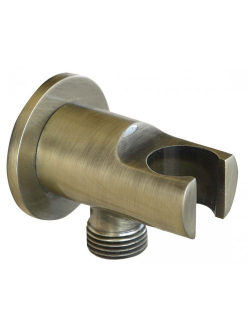 Sapho Reitano kézizuhany tartó csatlakozóval, bronz 981M6 -