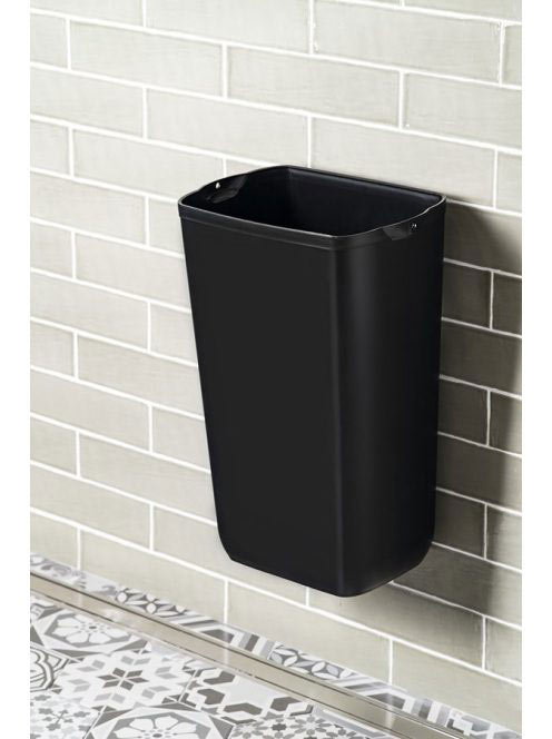 Sapho Colored fali szemetes 23l, matt fekete A74201NE - Fürd