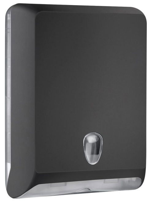 Sapho Colored papíradagoló, matt fekete A83010ENE - Fürdőszo