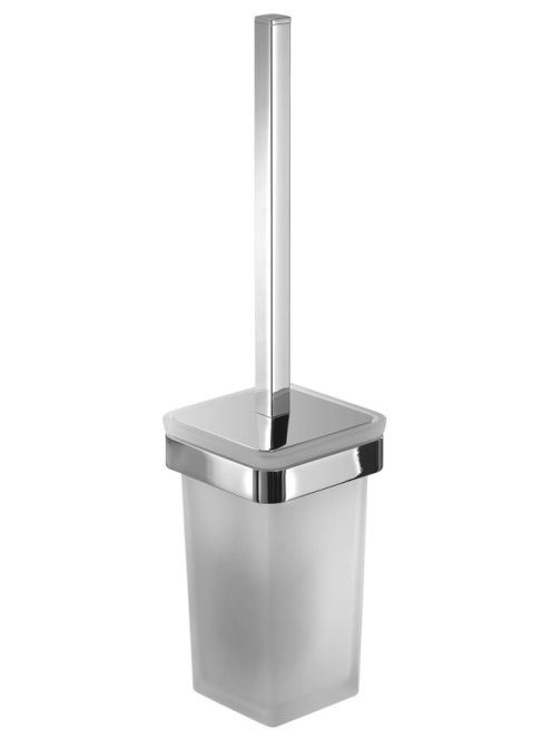 Sapho Samoa fali WC kefe tartó, króm/matt üveg A83313 - Fürd