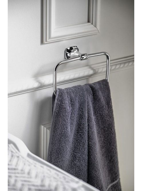 Sapho Aida törölközőtartó, króm AI006 - Fürdőszoba - Fürdősz