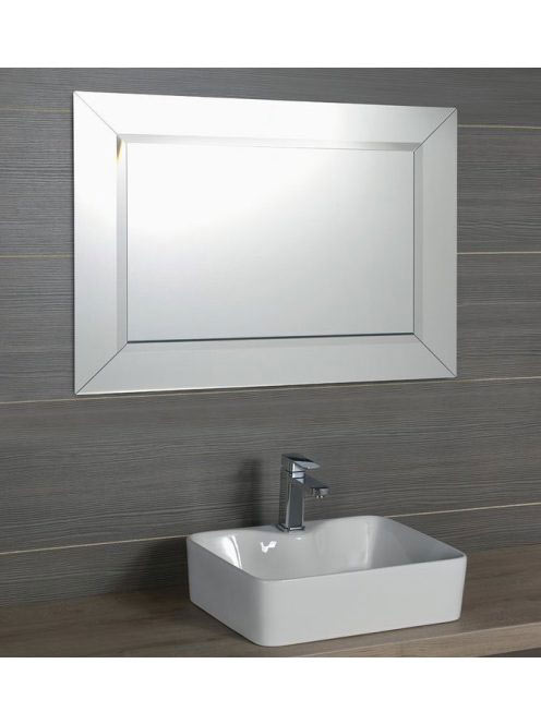 ARAK tükör élcsiszolt, fazettás, 90x70cm (AR090) - Fürdőszob