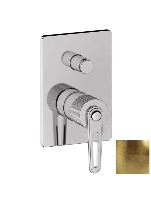 Sapho Bebé falba építhető 2 irányú csaptelep, bronz BB042/18