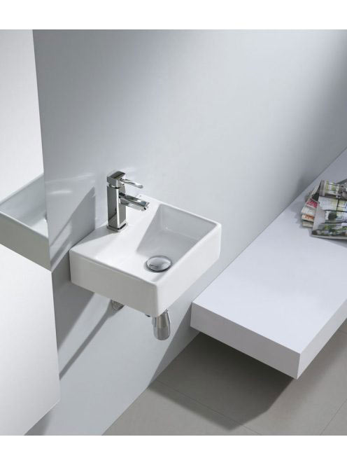 Sapho Small Giulia kerámia mosdó 33,5x29cm, fehér BH7002 - F