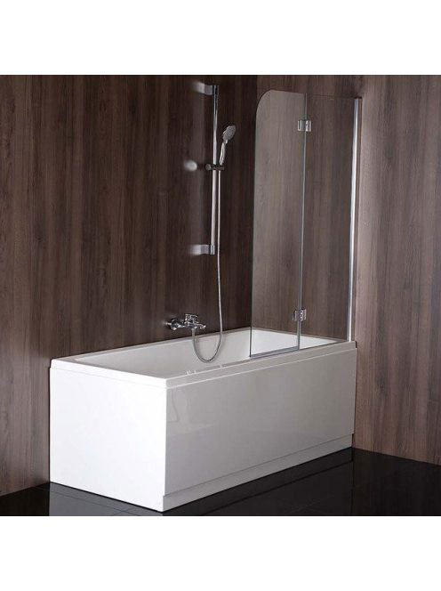 Polysan Spera kádparaván 97x140, csiszolt alumínium kerettel