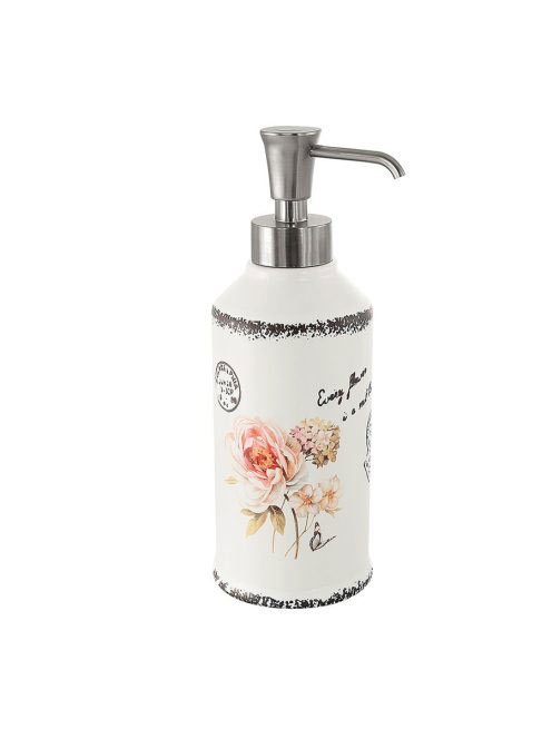 Sapho Clothilde álló kerámia szappanadagoló 400 ml, fehér CI