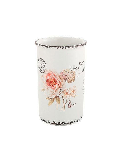 Sapho Clothilde álló kerámia fogkefetartó, fehér CI9802 - Fü