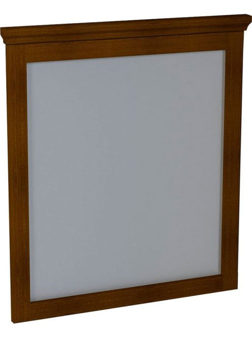 Sapho Cross keretes tükör 70x80 cm, mahagóni CR012 - Fürdősz