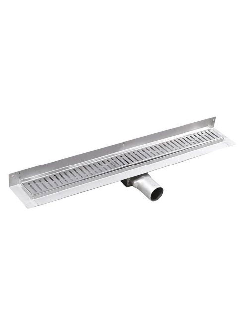 Sapho Gelco Manus rozsdamentes acél zuhanyfolyóka fal éléhez