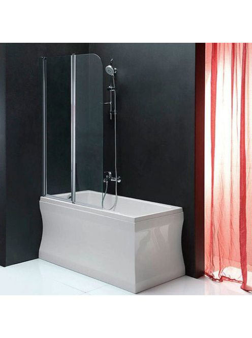 Sapho Gelco One kádparaván átlátszó üveggel 90x140 cm, Coate