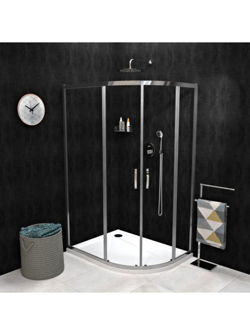 Sapho Gelco Sigma Simply íves zuhanykabin 100x80 cm, transzp