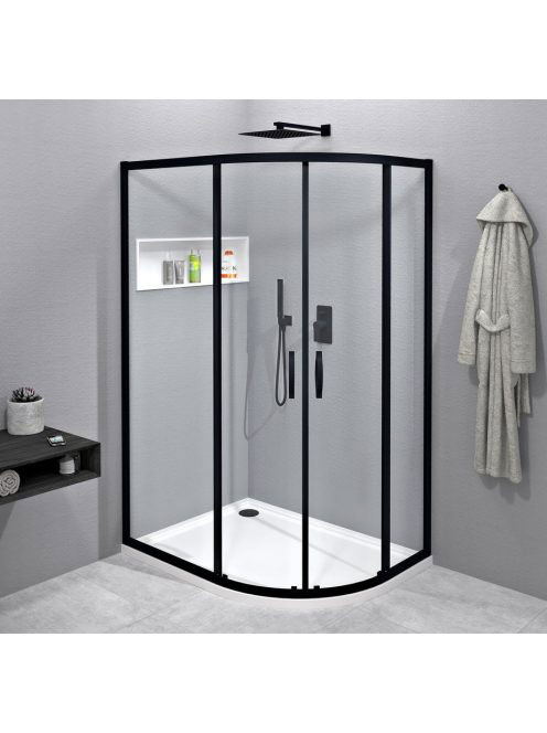 Gelco Sigma Simply íves zuhanykabin transzparent üveggel 120