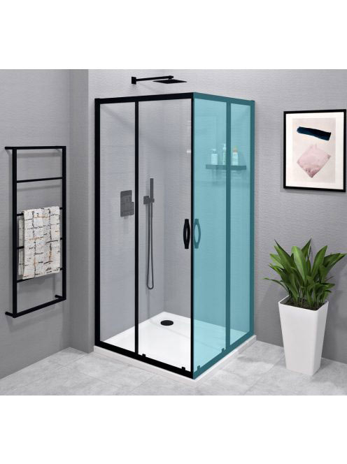 Gelco Sigma Simply tolóajtó sarokbelépéshez 100 cm, transzpa