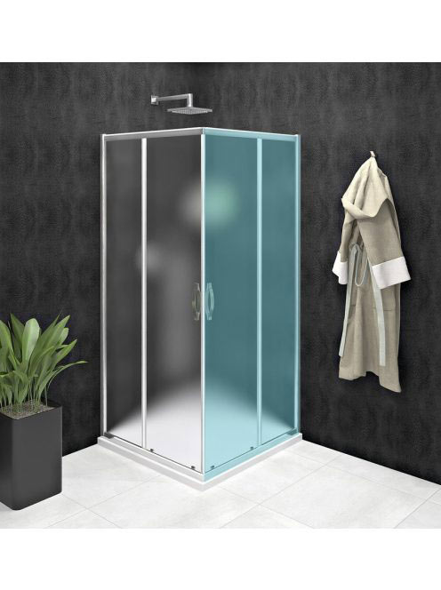 Gelco Sigma Simply 1 tolóajtó 90x190 cm brick üveg, króm GS2