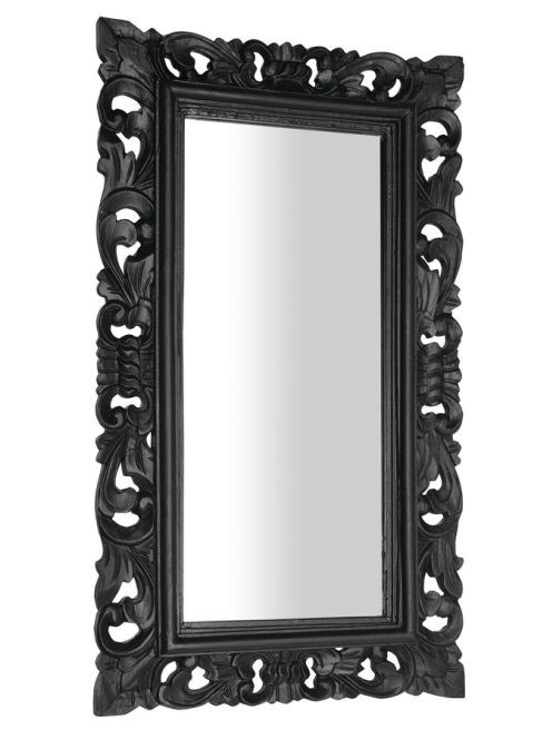 Sapho Samblung tükör 40x70 cm, fekete IN113 - Fürdőszoba - F