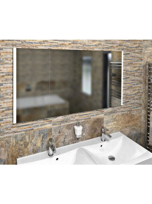 Sapho Integra falba építhető tükrös szekrény 125,5x70x16,5 c