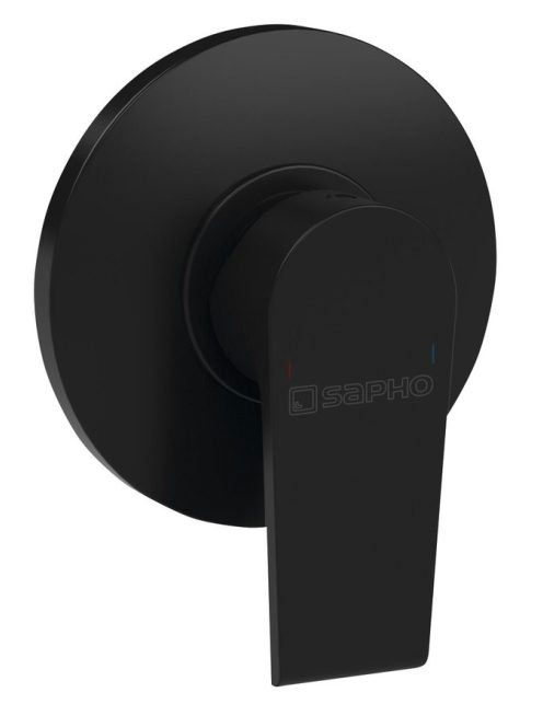 Sapho Kai falba süllyesztett zuhany csaptelep, matt fekete K