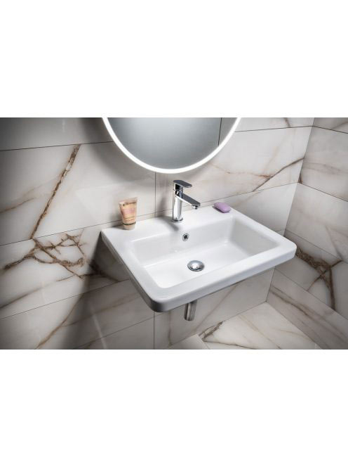 Sapho City kerámia mosdó 60x45 cm, fehér KE060 - Fürdőszoba