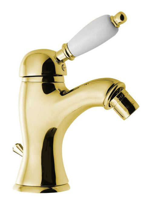 Sapho Kirké bidé csaptelep automata leeresztővel, fehér kerá