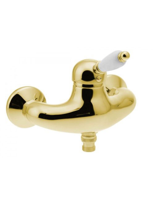 Sapho Kirké zuhany csaptelep fehér kerámia karral, zuhanysze