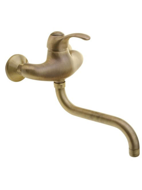 Sapho Kirké fali mosdó csaptelep, bronz KI15B - Fürdőszoba -