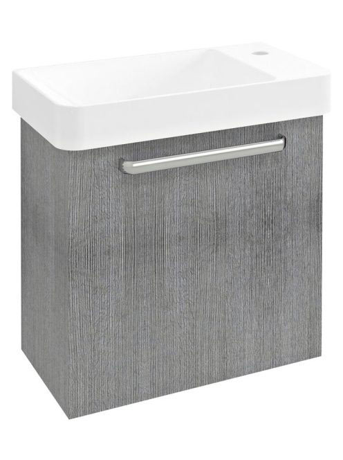 Sapho Latus VIII fali mosdótartó szekrény 51x50x28 cm, balos