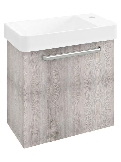 Sapho Latus VIII fali mosdótartó szekrény 51x50x28 cm, balos