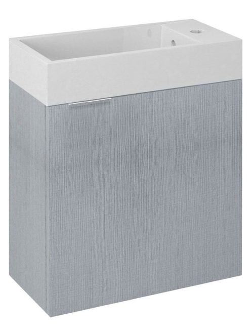 Sapho Latus IV fali mosdótartó szekrény 50x50x25 cm, balos/j