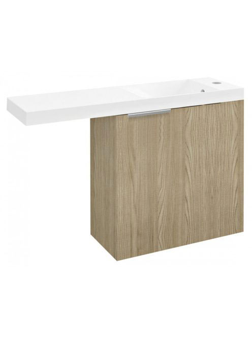 Sapho Latus VI mosdótartó szekrény 50x50x22 cm, jobbos, bard