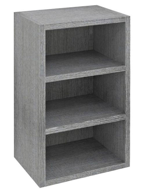 Sapho Latus VI fali nyitott polcos szekrény 30x50x22 cm, ezü