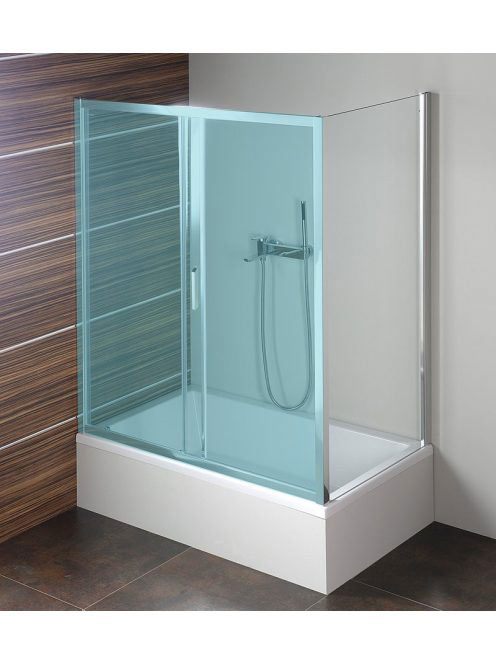 Polysan Deep fix oldalfal zuhanyajtóhoz 1650x900 mm, transzp