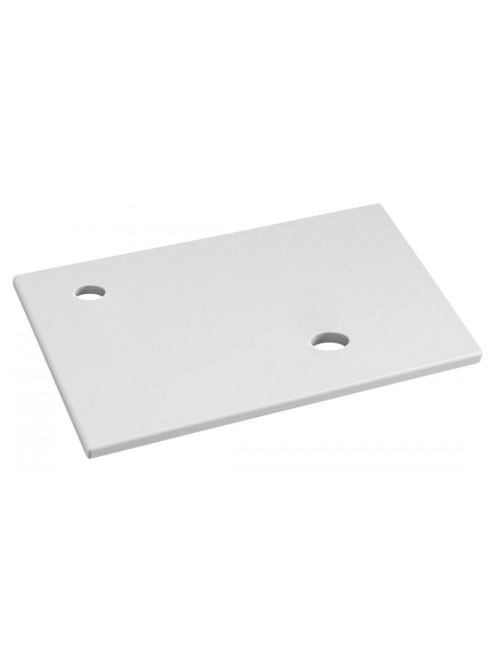 Sapho Minor balos öntött márvány pult 40x22,5 cm, fehér MR40