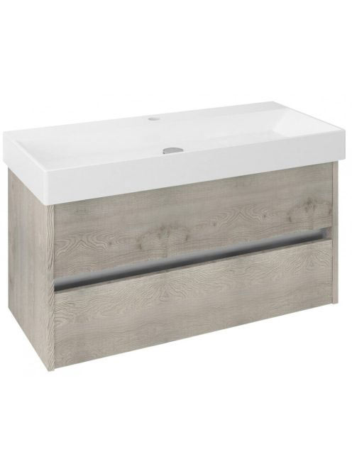 Sapho Nirona 2 fiókos mosdótartó szekrény pipererendezővel 9