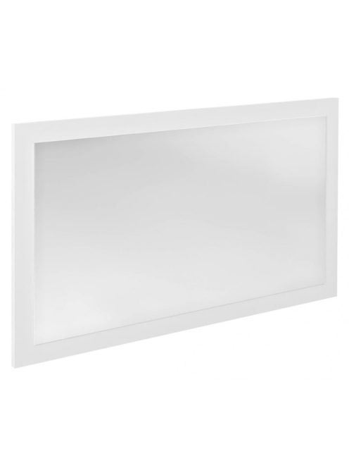 Sapho Nirox fali keretes tükör 100x60x2,8 cm, matt fehér NX1