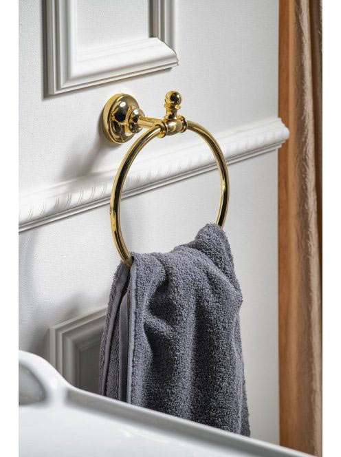 Sapho Perla Törölközőtartó, arany PE0155 - Fürdőszoba - Fürd