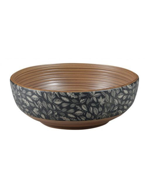 Sapho Priori kerámia mosdó kék mintával 41x15 cm, barna PI02