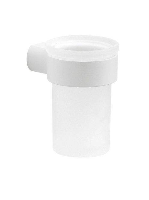 Sapho Pirenei fogkefetartó, matt fehér/tejüveg PI1002 - Fürd