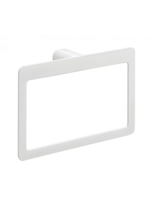 Sapho Pirenei törölközőtartó, matt fehér PI7002 - Fürdőszoba