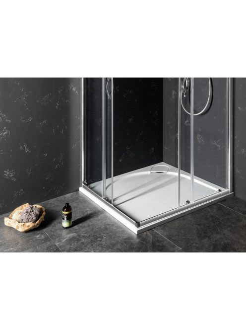 Sapho Gelco G5 Larca szögletes zuhanytálca 90x90 cm, fehér P