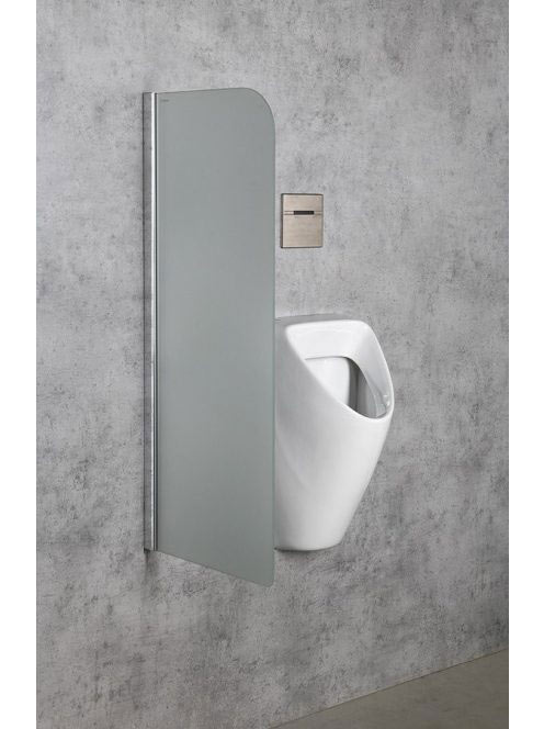 Sapho vizelde térelválasztó 40x100 cm, matt üveg PW140 - Für