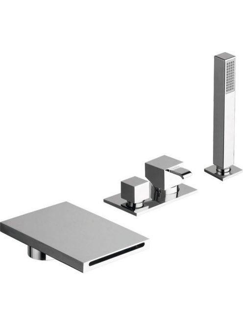 Sapho QM 3 részes kádperemre szerelhető kádtöltő csaptelep,