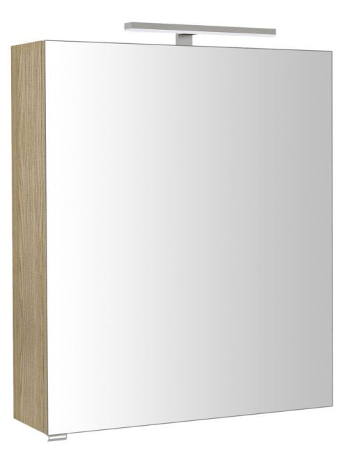 Sapho Riwa ajtós tükrös szekrény LED világítással 60x70x17 c