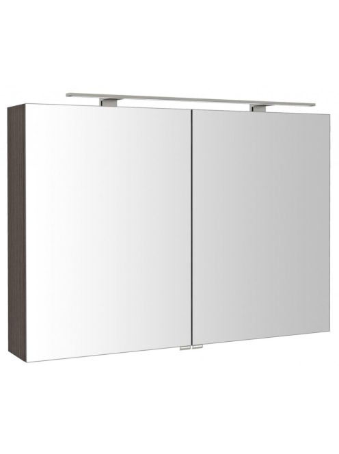 Sapho Riwa két ajtós tükrös szekrény LED világítással 101x70
